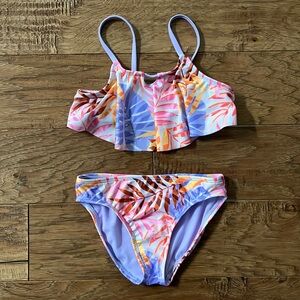 Girl’s 6-6X 2 Piece Swim Suit